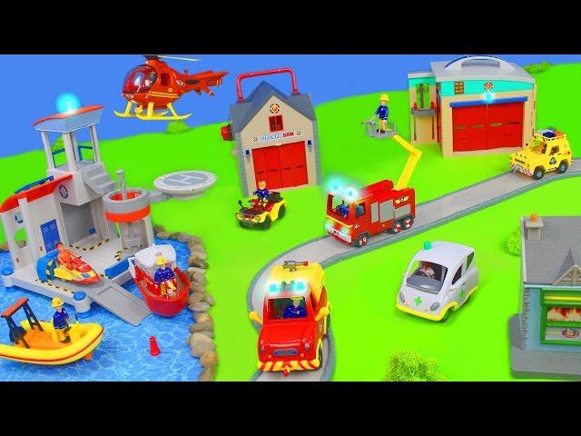 Fire Truck Toys : Fireman Sam Toy Vehicles for Kids