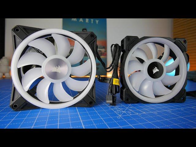 Corsair QL120 VS LL120: What's the difference between these RGB fans?