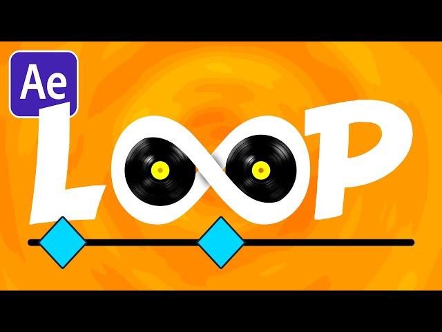 How To Infinitely LOOP Keyframes in After Effects