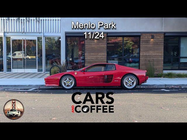 Menlo Park Cars & Coffee at Coffee Bar