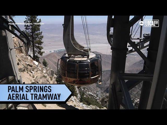 The Palm Springs Aerial Tramway is world’s largest rotating tram car