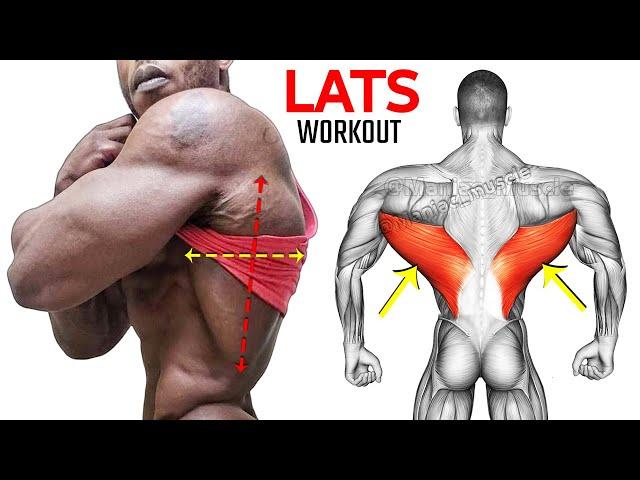 9 Best Exercise To  Lower Lats workout (V-TAPER)