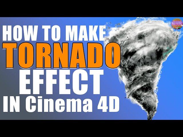 How to make TORNADO Effect in Cinema 4D | #mvstudio