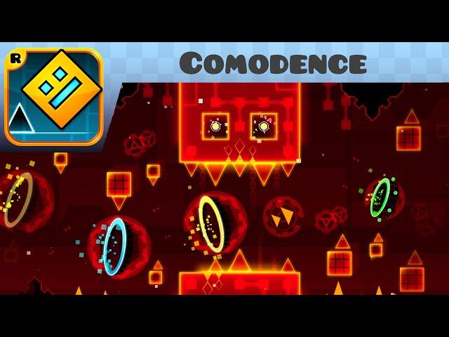 Geometry Dash - Comodence (3 Coins) (Medium Demon) - by Fridge