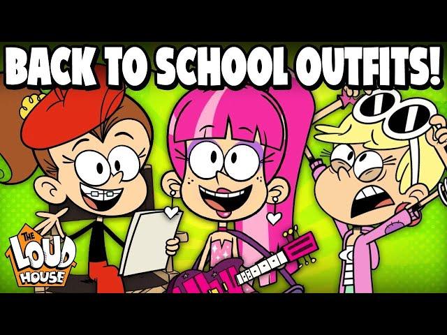 Back to School Outfits!  | Spin The Wheel | The Loud House