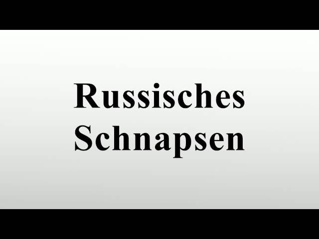 Russisches Schnapsen