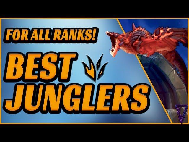 The Best Junglers For All Ranks! - Patch 9.17 Onward - Tier List League of Legends