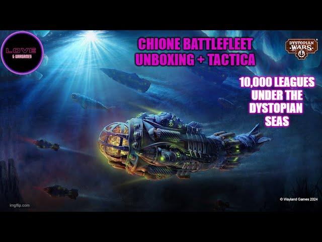 Chione Battlefleet Set - Unboxing + Tactica for Dystopian Wars