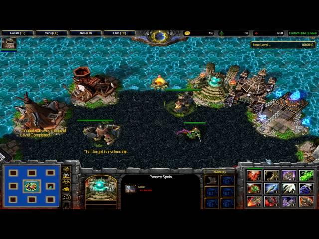 Warcraft 3 TFT - Custom Hero Survival #2