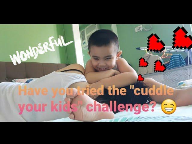 Cuddle your Kids Challenge #SimplyLai #cuddleyourkidschalenge