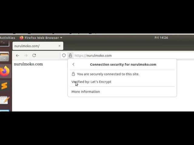 Add https to domain with let's encrypt (nginx + VPS + Ubuntu)