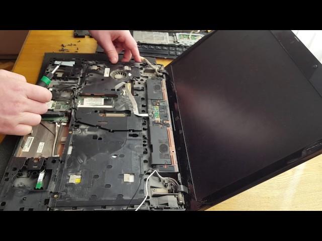 HP ProBook 4710S disassembly, разборка