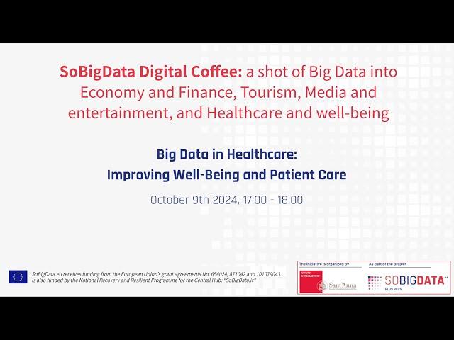 SoBigData Digital Coffee: Enhancing Investment Strategies with Big Data Insights