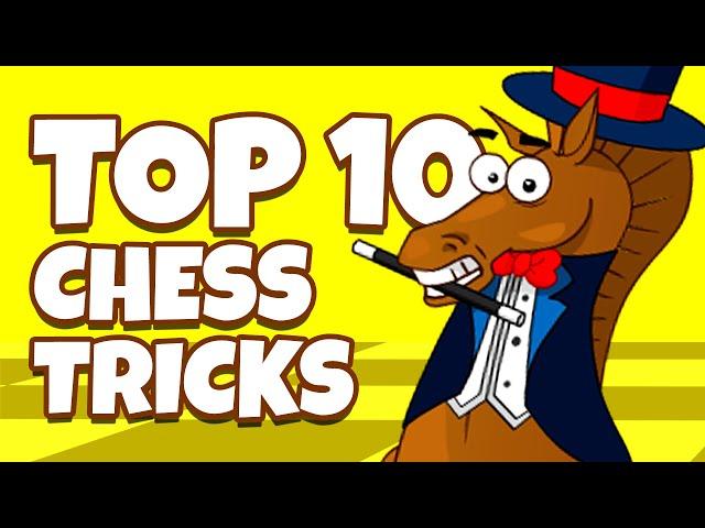 TOP 10 Chess Tricks To Win HUNDREDS of Games