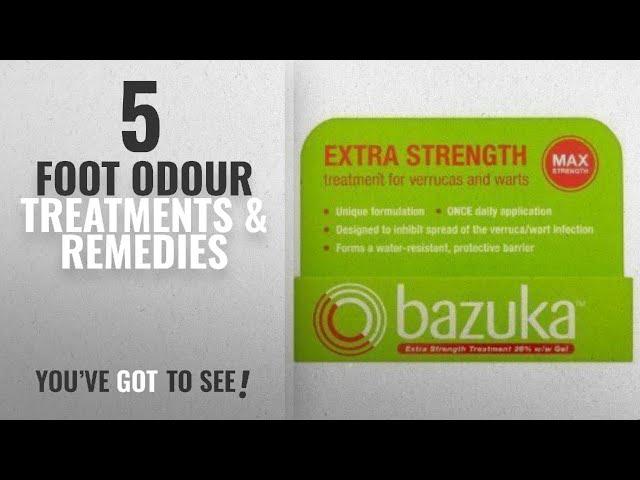 Top 10 Foot Odour Treatments & Remedies [2018]: Dendron Bazuka Extra Strength Treat Gel