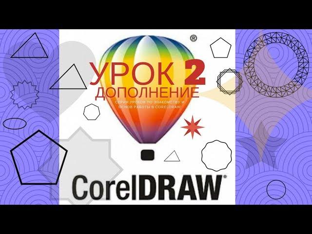 (дополнение) Знакомство с CorelDRAW. ФОРМА - редактор кривых.