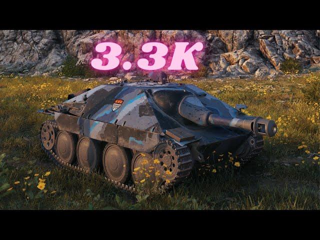 Jagdpanzer 38(t) Hetzer 11 Kills 3.3K  Damage World of Tanks #WOT Tank Game