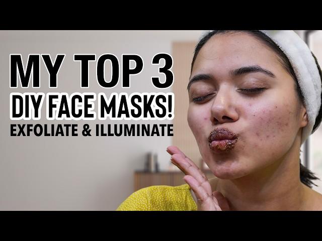 CLEAR SKIN WITHOUT SPENDING MONEY | Homemade DIY Facemasks | Malabar Mingle