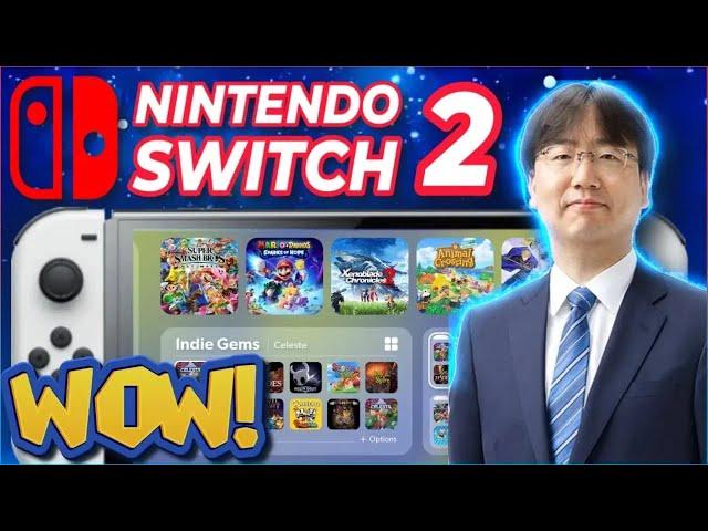 New Nintendo Switch Reveal Info JUST DROPPED! HUGE!