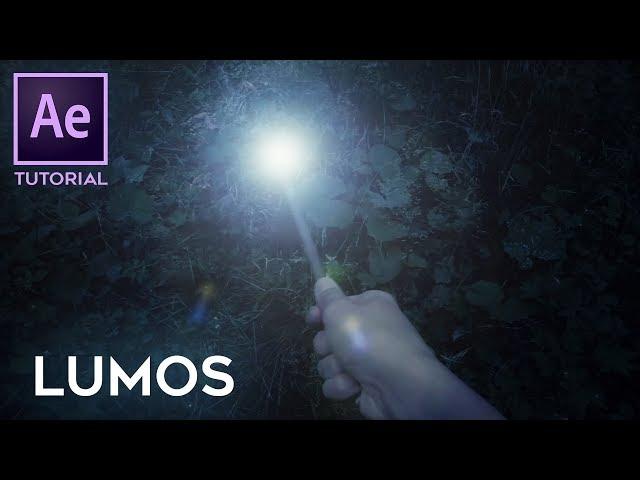 LUMOS EFFECT (Harry Potter) - After Effects VFX Tutorial