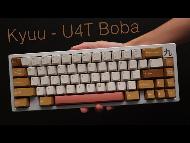 Custom $500 Keyboard Build [Kyuu 65%, U4T Boba Switches]