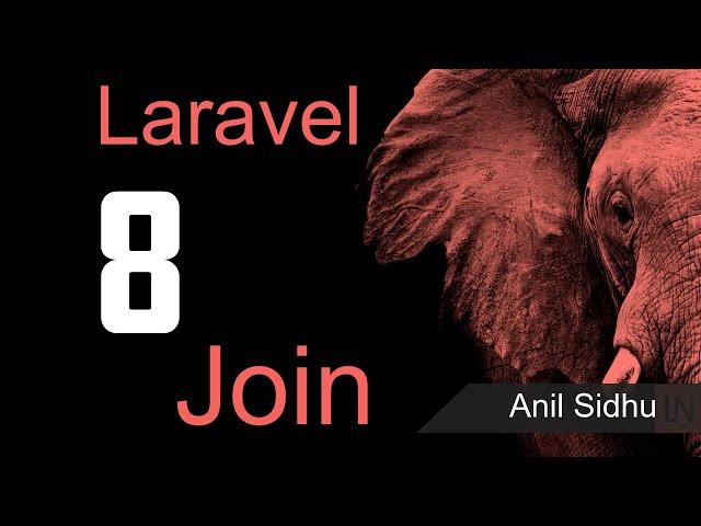 Laravel 8 tutorial - Joins