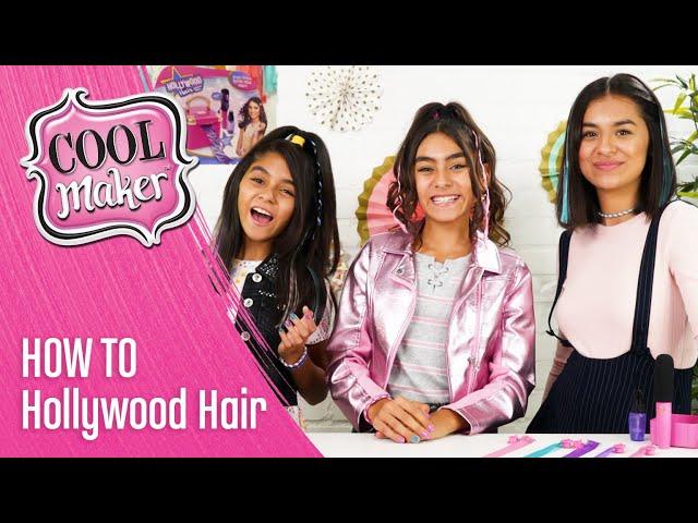 NEW Cool Maker Hollywood Hair Extension Maker | How To Use with the GEM SISTERS!