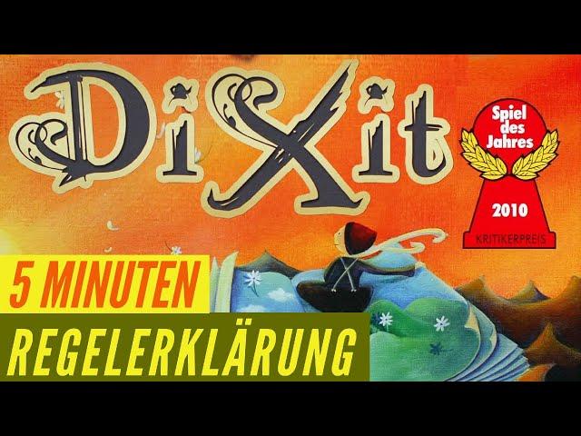 Dixit Regeln Anleitung Regelvideo Erklärung - Spiel des Jahres 2010