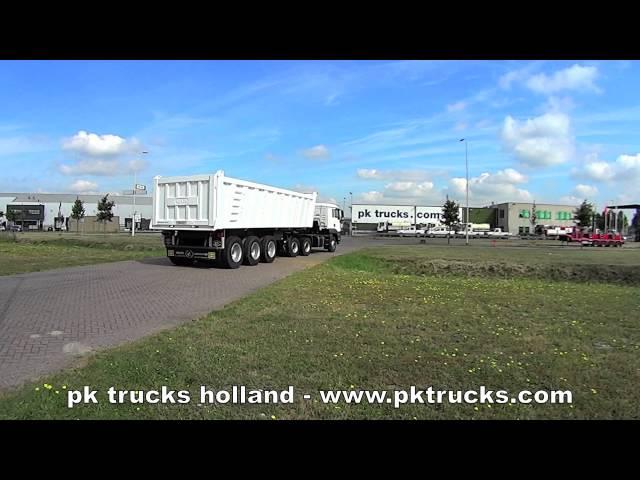 pktrucks Abaza 3-axle - 45 cbm 45 cbm, tipper trailer - NEW