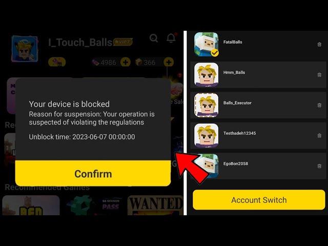 You will Got Ban if You Switch Account | Blockman Go