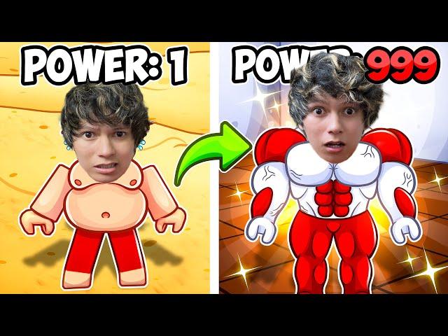 Becoming The Strongest Player In Gym League Roblox!