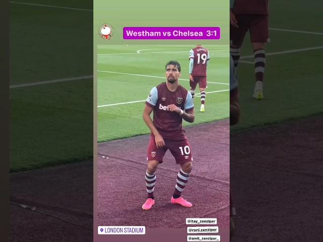 Paqueta Penalty & Dance Vs Chelsea #football