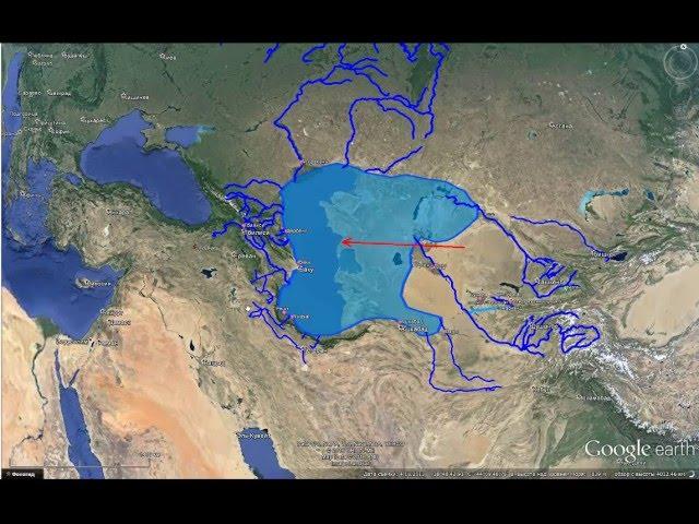 Каспийское море в прежних берегах.