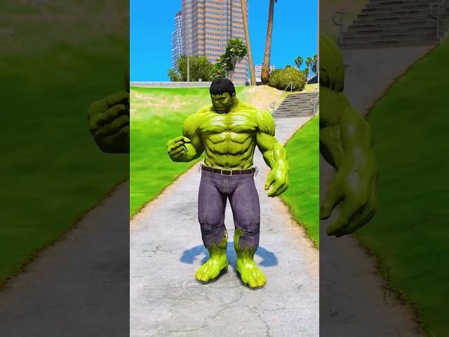 GTA V IRON MAN CALLED HULK FOR HELP #shorts​ #gta5turkey#gaming​  #gta5​ Grand Theft Auto V (GTA V)