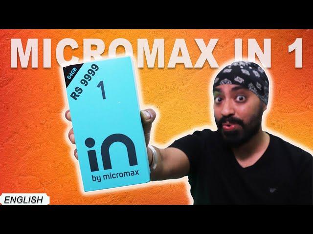 Micromax IN 1 - Pure Android Experience - Unboxing / Impressions with Camera Samples 