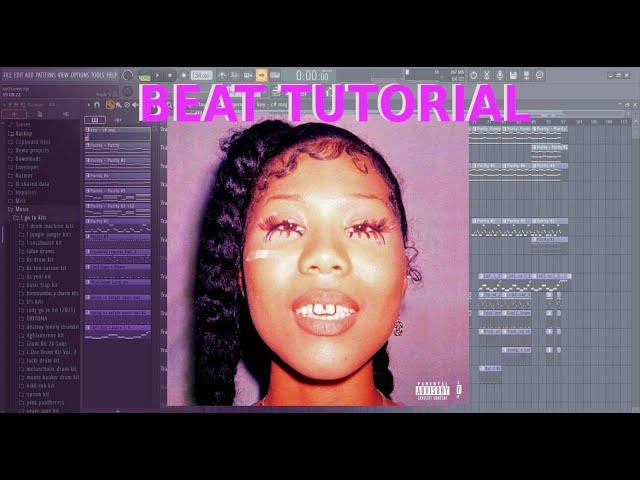 how to make a beat for 'HER LOSS' by Drake and 21 Savage (beat tutorial) (w/ FLP)