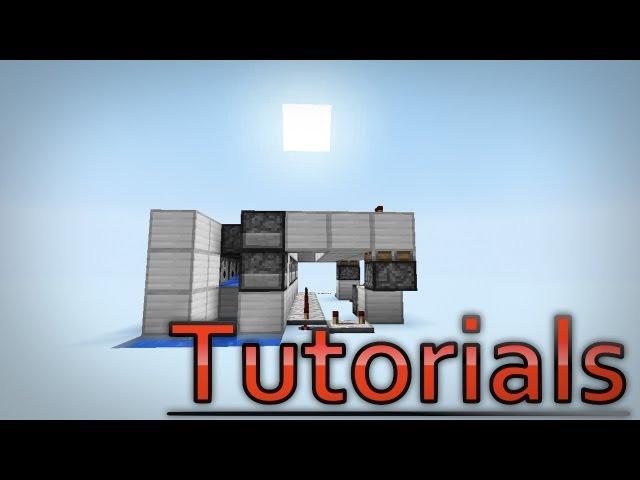 Minecraft Rapid Fire TNT Cannon Tutorial