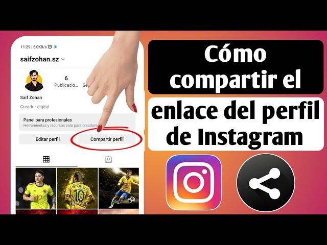 Cómo compartir el enlace del perfil de Instagram (2023) | Compartir enlace de perfil de Instagram