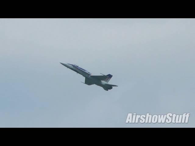 CF-18 Hornet High Alpha Pass