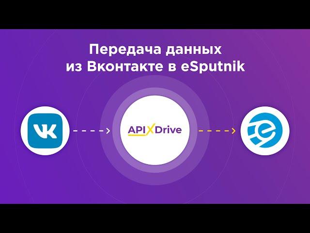 Integration of Vkontakte and eSputnik | How to set up uploading leads from Vkontakte to eSputnik?