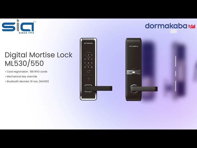 Digital Door Locks from Dormakaba