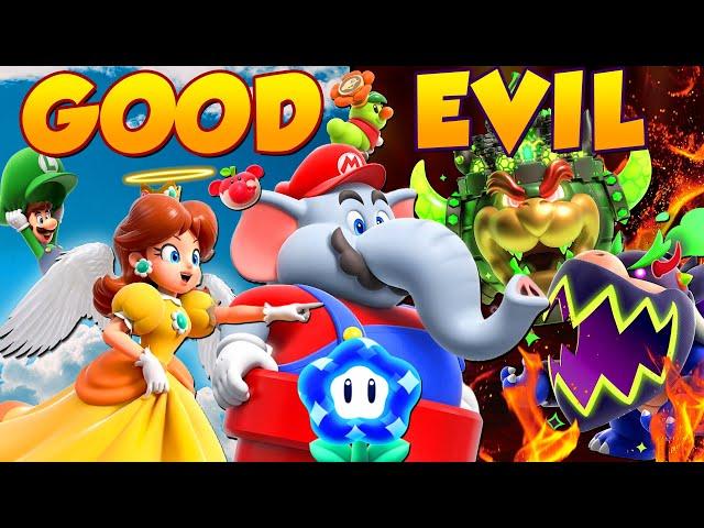 Super Mario Bros. Wonder Characters: Good to Evil