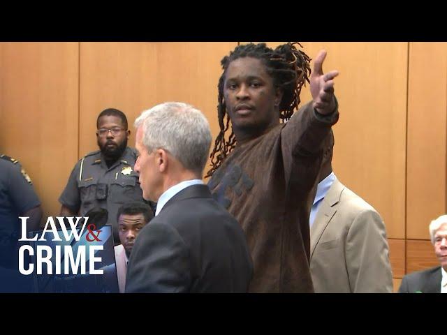 Young Thug Gives Heartfelt Speech Before Walking Out of YSL Trial