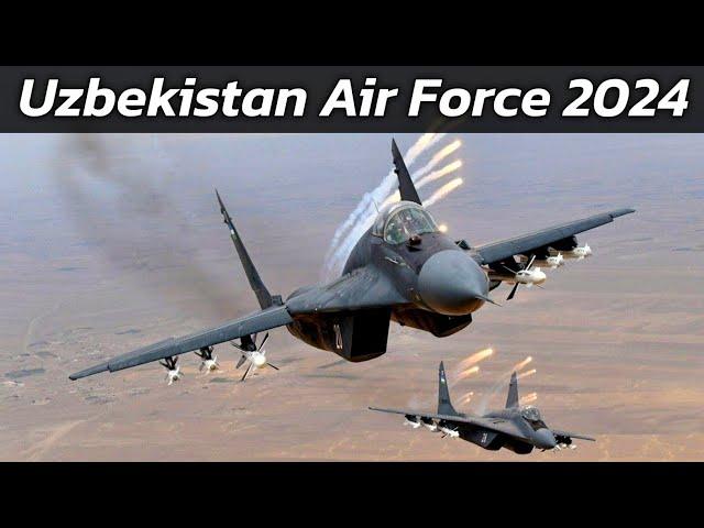 Uzbek Air Defence Forces and Air Force 2024 | Aircraft Fleet