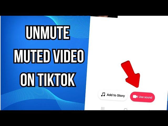 How To Fix Muted Video On Tiktok