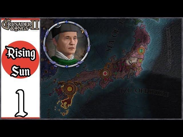 Crusader Kings 2: Rising Sun #1 - Japan Overhaul Mod + Full World Map