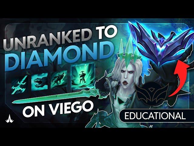 Educational UNRANKED to DIAMOND on VIEGO GUIDE - How to Solo Carry Games