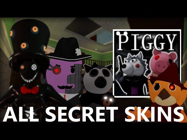 PIGGY HOW TO GET ALL SECRET SKINS (FREE)