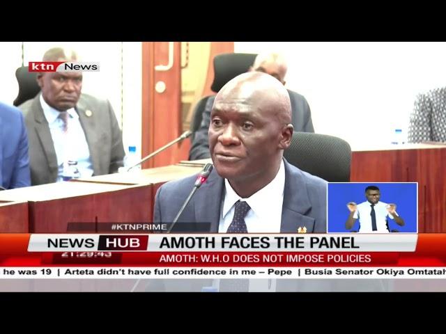 Dr Patrick Amoth vetted by panel over the appointment to serve DG