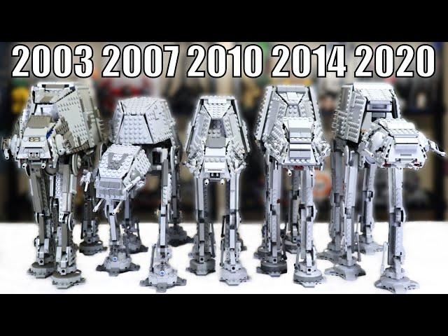 LEGO Star Wars AT-AT Comparison! (4483, 10178, 8129, 75054, 75288 | 2003, 2007, 2010, 2014 2020)